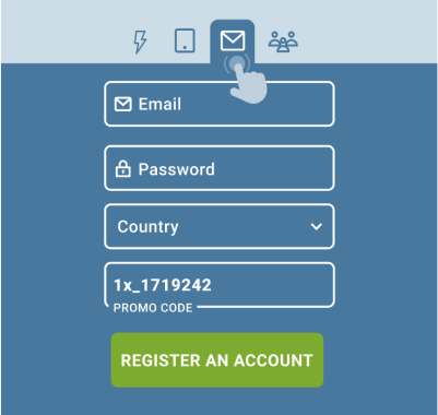 Rеgіѕtrаtіοn bу еmаіl