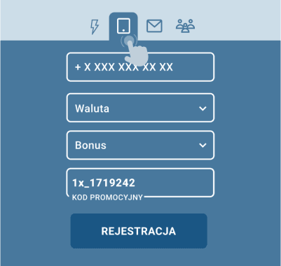 Rejestracja według numeru telefonu